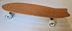 Premium Pure White Surfskate mit Korkgrip Komplett Board
